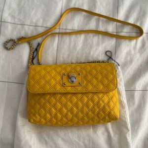 Marc Jacobs - Yellow Quilted Leather Shoulder Bag